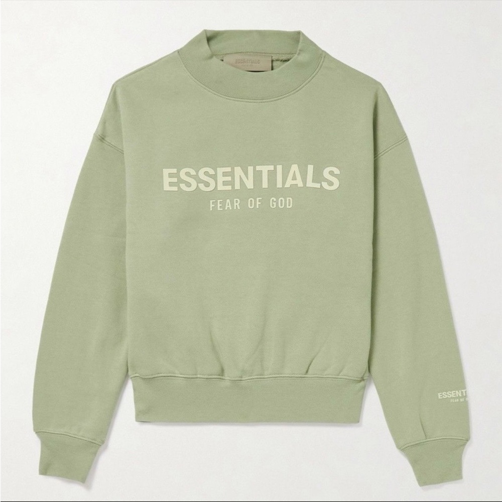 ESSENTIALS Fear of God logo sweatshirt